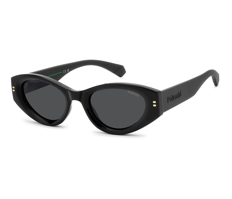 POLAROID PLD 6243/S/X Glasses, Black, Standard Unisex Adult