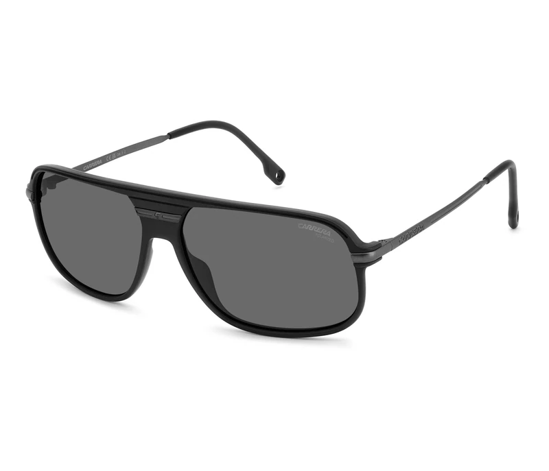 Carrera Sun Unisex Adult Glasses, Matte Black Dark Ruthenium, ESTANDAR