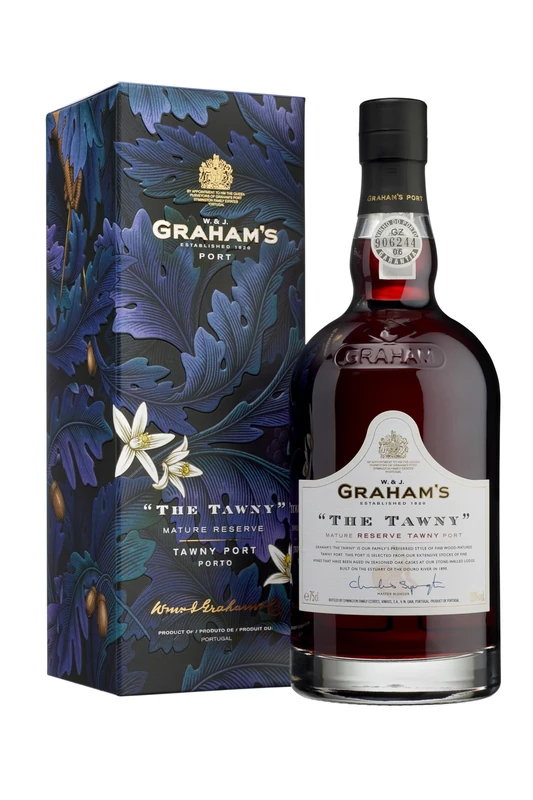 Graham's The Tawny Mature Reserve Tawny Port with Gift Tube, 75 cl (Pack of 6)