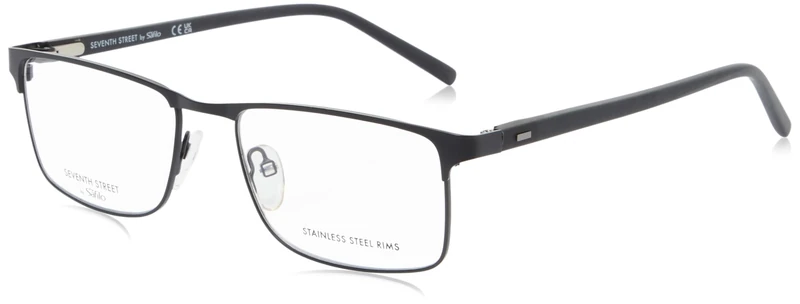 SEVENTH STREET Unisex Adulto 7A 145 Gafas, Matte Black, Standard