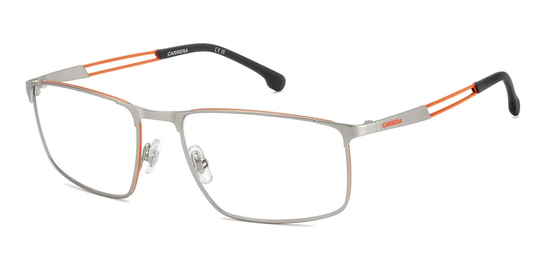 CARRERA 8925 Glasses, Matte Palladium Orange, STANDARD Unisex Adult