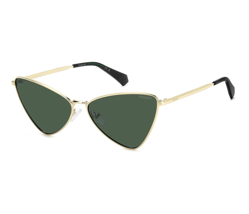 POLAROID PLD 6244/S/X Glasses, Gold Green, STANDARD Unisex Adult
