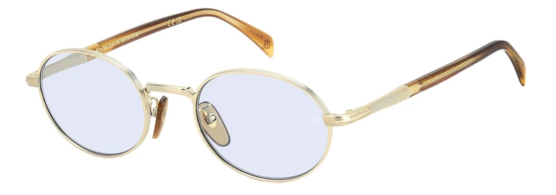 DAVID BECKHAM DB 1196/S Gafas, Gold Brown Horn, Estandar Unisex Adult
