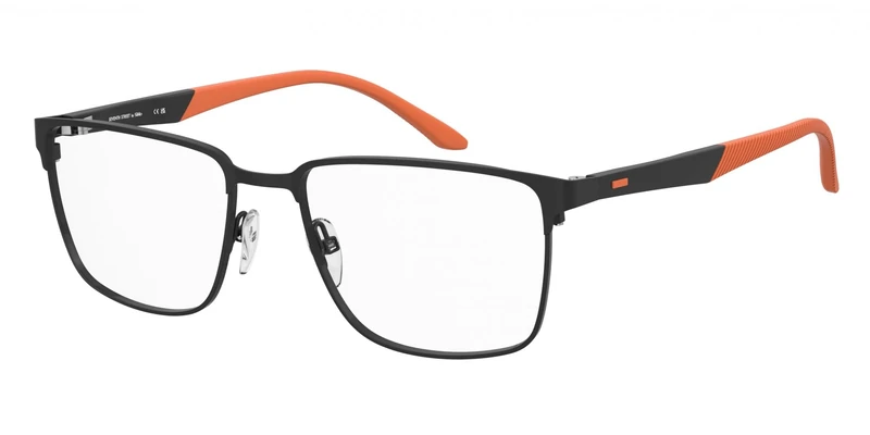 SEVENTH STREET 7A 147 Glasses, Matte Black Orange, Standard Unisex Adult - Image 1