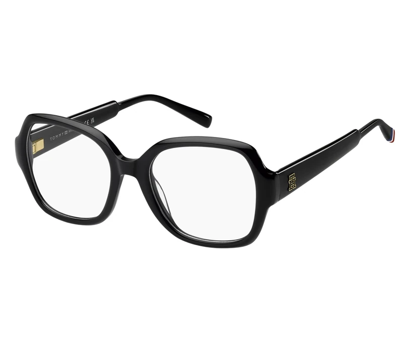 Tommy Hilfiger Unisex Adult Glasses, Black, ESTANDAR