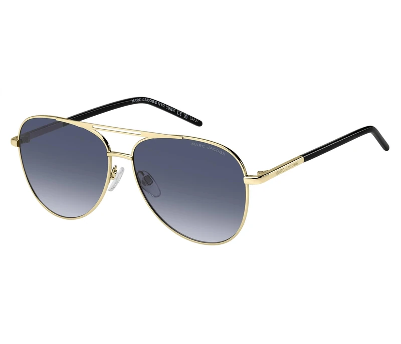 THE MARC JACOBS Unisex Adult Glasses, Gold Black_, ESTANDAR