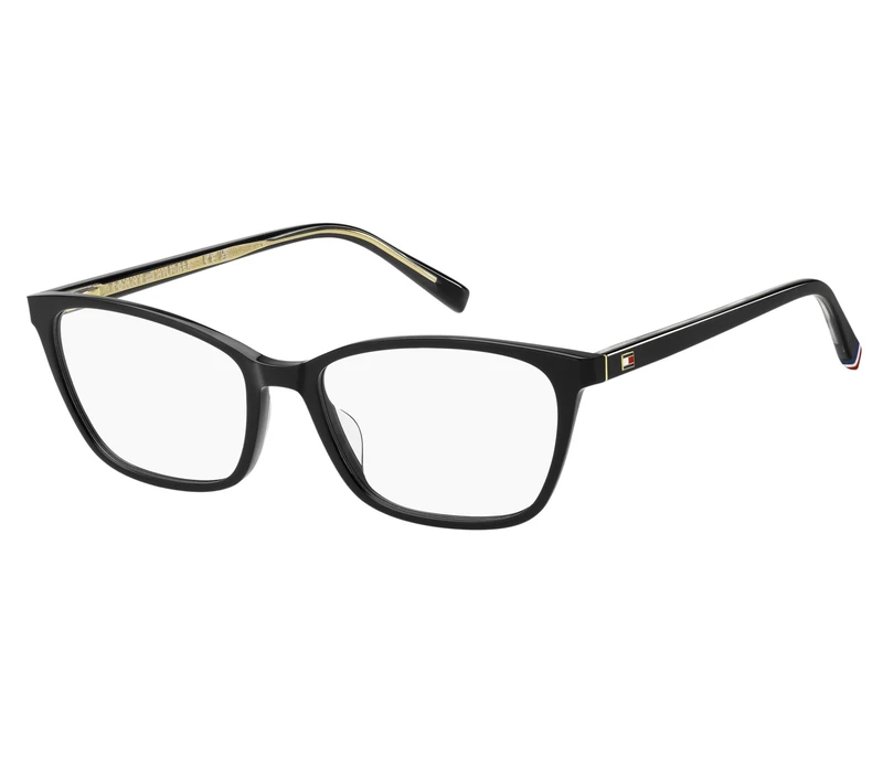 Tommy Hilfiger Unisex Adult Glasses, Black, ESTANDAR