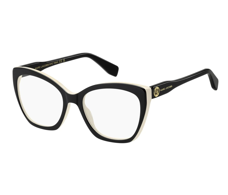 THE MARC JACOBS Unisex Adult Glasses, Black White, ESTANDAR