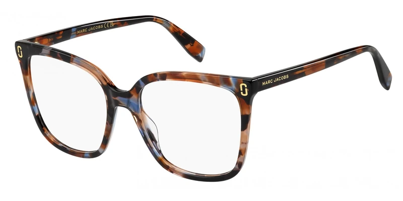 MARC JACOBS MJ 1130 Glasses, Brown Blue Havana, Standard Unisex Adult