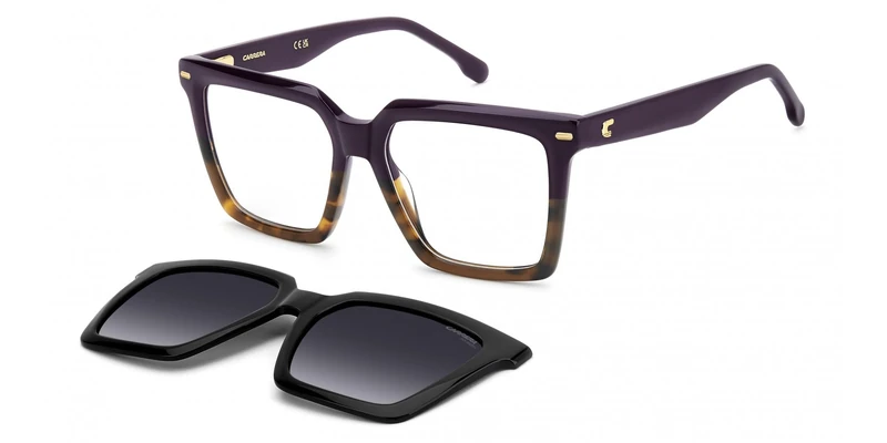 CARRERA OPT WOMAN CA 3080/C Glasses, Violet Havana, STANDARD Unisex Adult