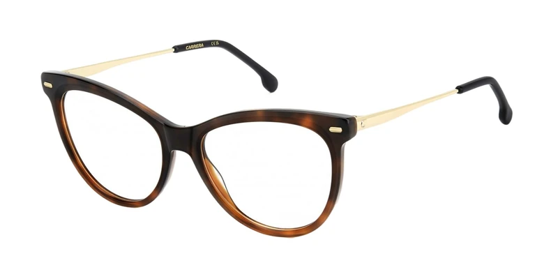 CARRERA OPT WOMAN Carrera 3078 Glasses, Havana Gold, STANDARD Unisex Adult
