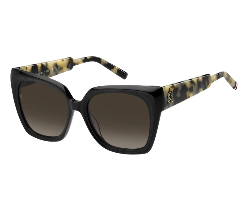 Tommy Hilfiger TH 2285/S Glasses - Black Havana Unisex Adult