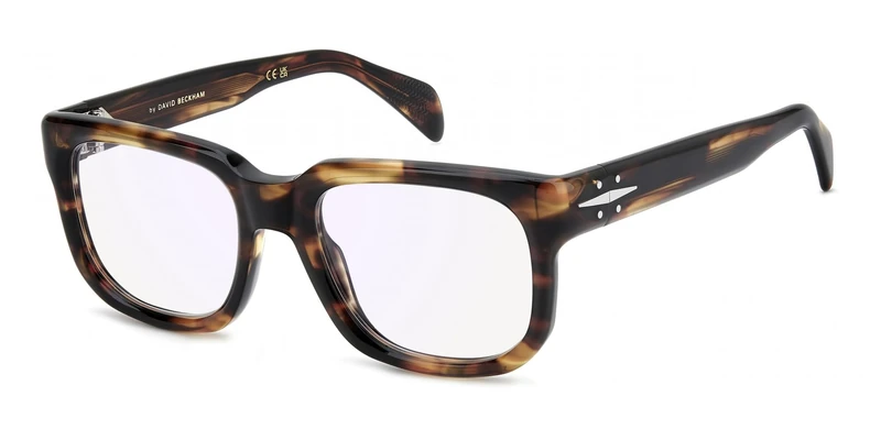DAVID BECKHAM Unisex Adult Glasses, Brown Havana, ESTANDAR