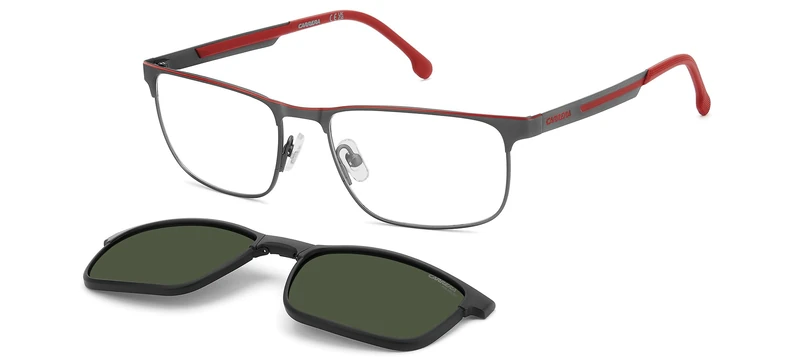 CARRERA CA 8921/C Gafas, Matte Black Red, Estandar Unisex Adult