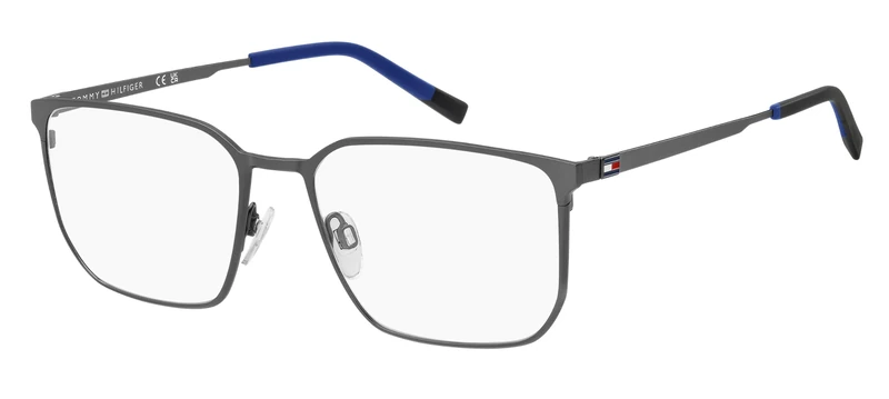 TOMMY HILFIGER TH 2275 Glasses, Matte Ruthenium Black, Standard Unisex Adult
