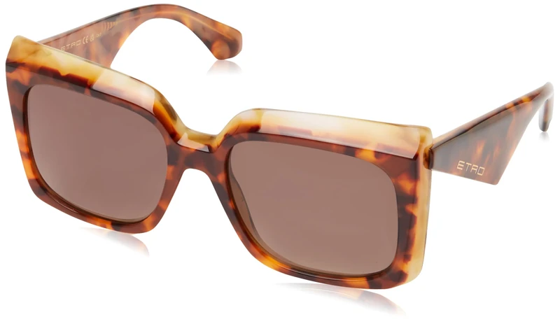 ETRO Mixed Gafas, Brown Yellow Havana, ESTANDAR