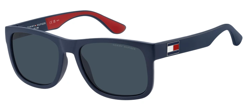 TOMMY HILFIGER Unisex Adulto TH 1556/N/S Gafas, Blue Red, Standard