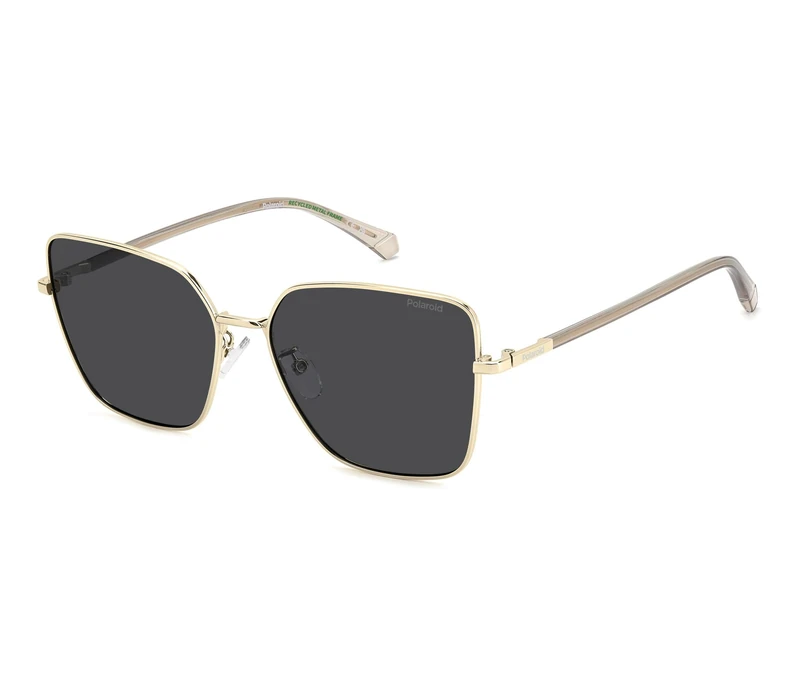 POLAROID PLD 4193/G/S/X Glasses, Gold Grey, STANDARD Unisex Adult