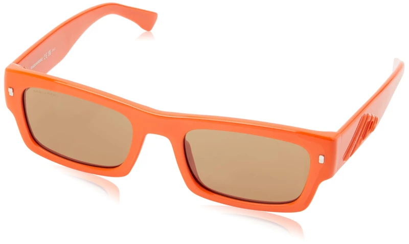 DSQUARED2 ICON Icon 0027/S Glasses, Orange, Standard Unisex Adult