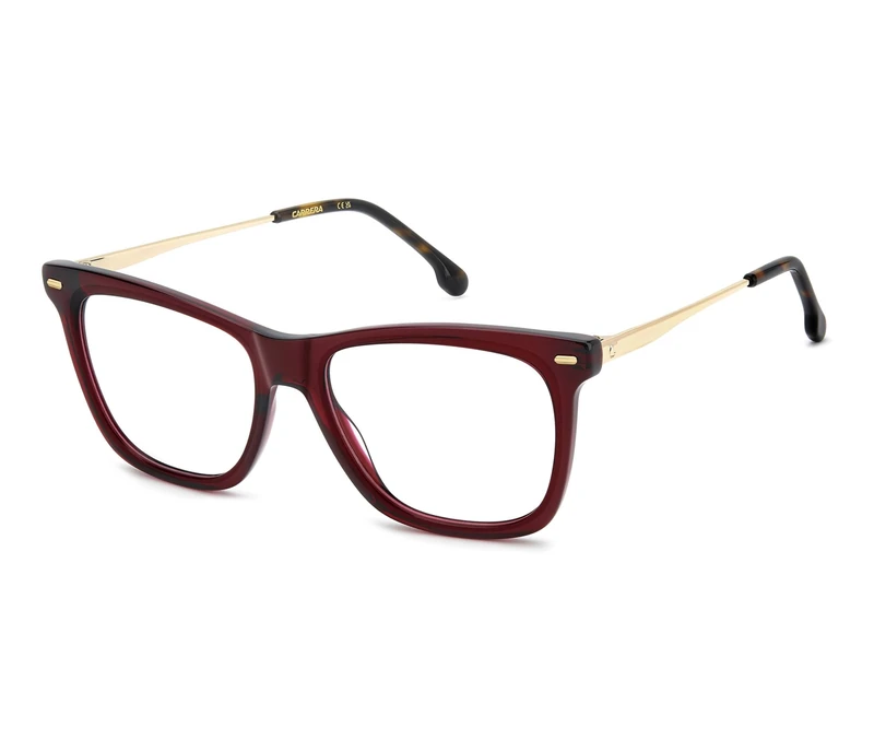 CARRERA OPT WOMAN Carrera 3077 Glasses, Burgundy Gold, Standard Unisex Adult