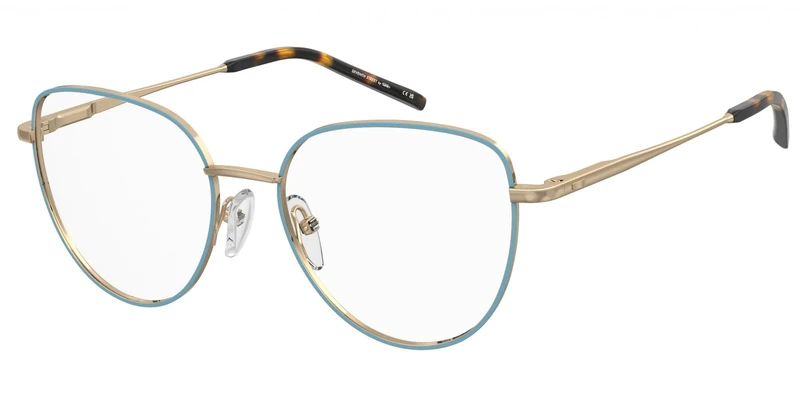 SEVENTH STREET 7A 614 Glasses, Gold Blue, Standard Unisex Adult