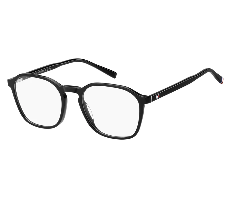 Tommy Hilfiger Unisex Adult Glasses, Black, ESTANDAR