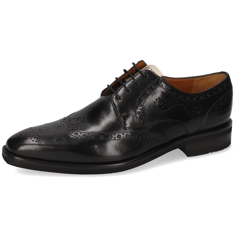 Melvin & Hamilton Dylan 2 Derby Shoes - Black, Men's 10 UK
