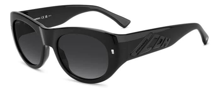 DSQUARED2 ICON Unisex Gafas, black, ESTANDAR