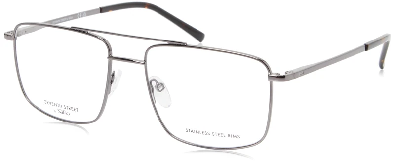 SEVENTH STREET 7A 144 Glasses, Dark Ruthenium, Standard Unisex Adult