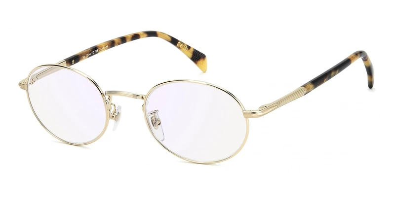 DAVID BECKHAM DB 1203 Glasses, Gold Honey Havana, STANDARD Unisex Adult