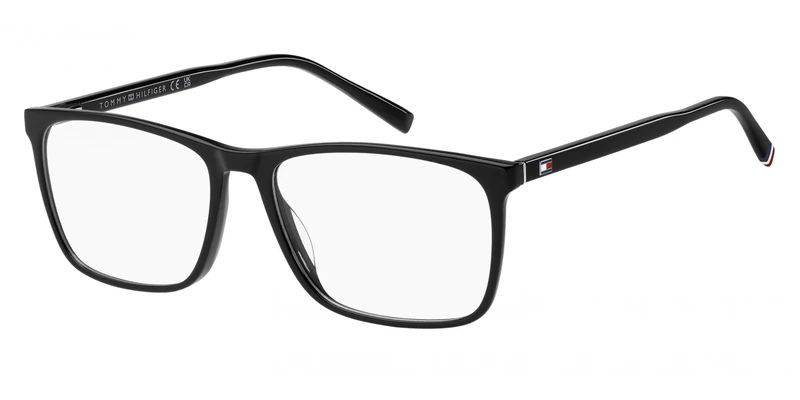 TOMMY HILFIGER TH 2270 Glasses, Black, Standard Unisex Adult