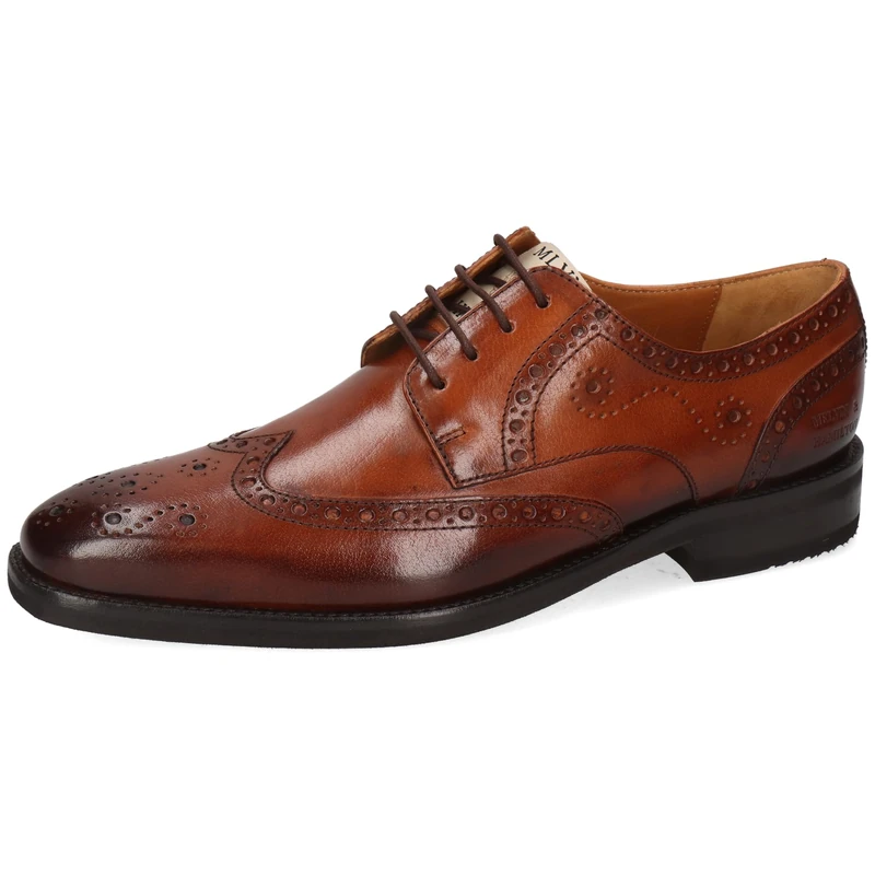 Melvin & Hamilton Derby Shoes Men's Dylan 2, Brown, 7 UK