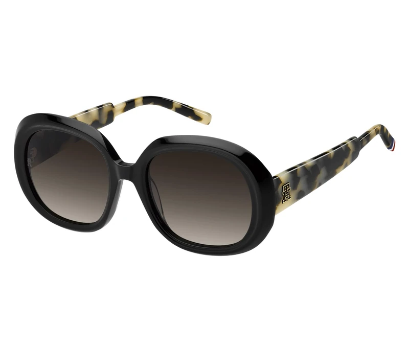 TOMMY HILFIGER TH 2284/S Glasses, Black Havana, STANDARD Unisex Adult