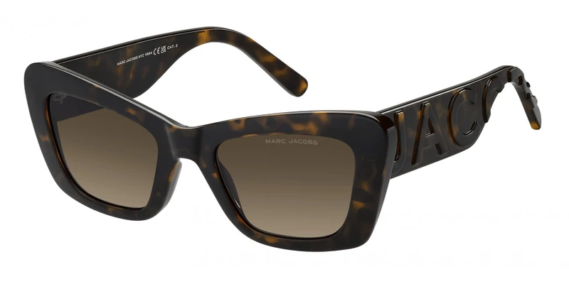 THE MARC JACOBS Marc 864/S Glasses, Havana, STANDARD Unisex Adult