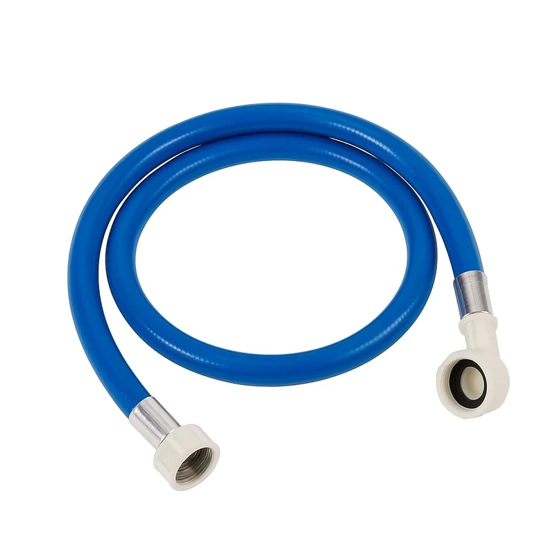 JD Brands Universal Washing Machine and Dishwasher Cold Water Inlet Hose [1.5m / 2.5m / 3.5m] | Cold Fill Feed Pipe with 3/4 Inch BSP Fittings | Compatible with Most Main Brands (1.5m)