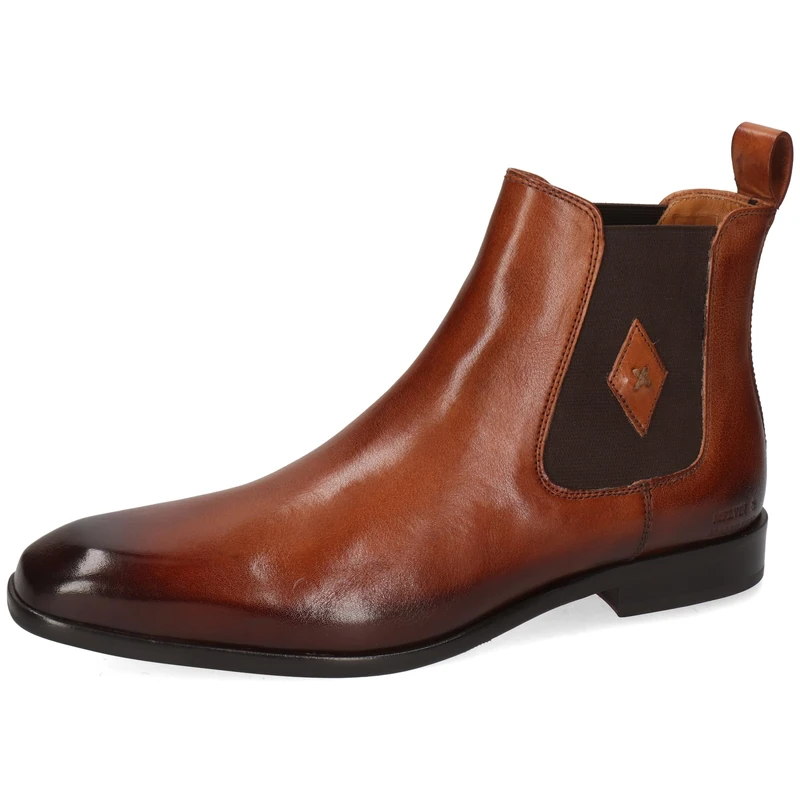 Melvin & Hamilton Men's Elyas 5 Chelsea Boot, Brown, 11 UK