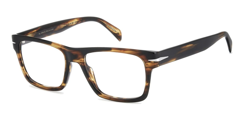 DAVID BECKHAM DB 7155 Glasses, Brown Havana, STANDARD Unisex Adult