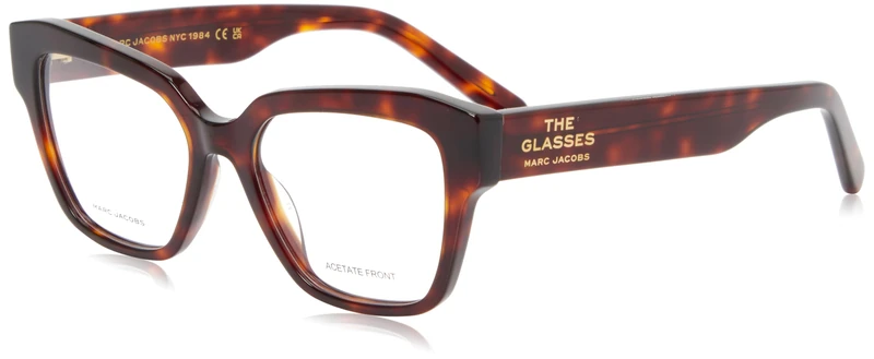 THE MARC JACOBS Marc 862 Glasses, Havana, Standard Unisex Adult
