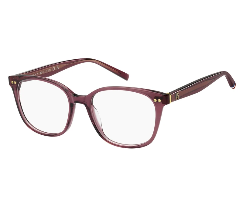 Tommy Hilfiger Unisex Gafas, Burgundy_, ESTANDAR