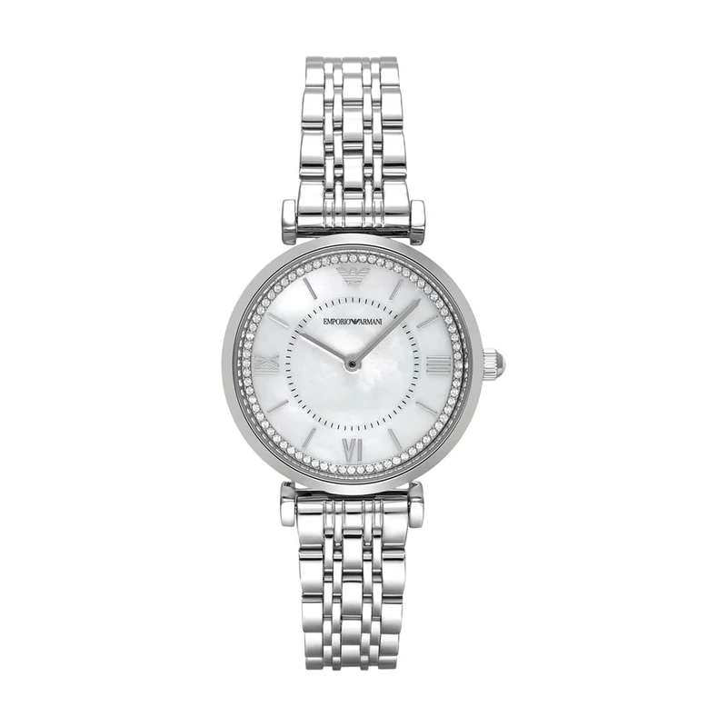 Emporio Armani Women's Analog Quartz Watch with Stainless Steel Strap AR11701