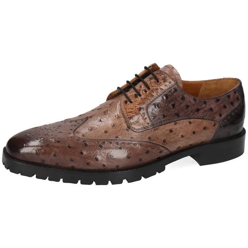 Melvin & Hamilton Men's Jeff 14 Oxford, Brown, 7.5 UK - Image 1