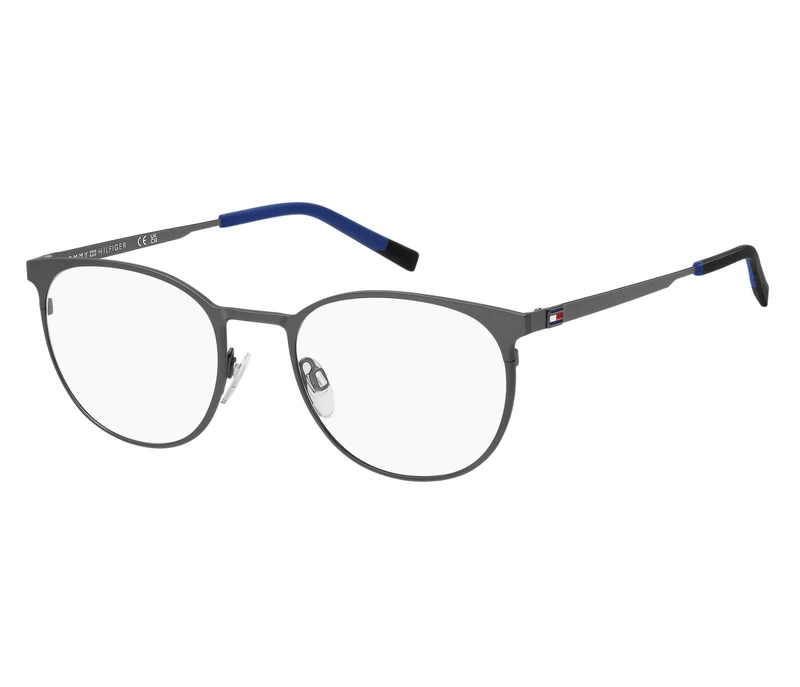 TOMMY HILFIGER TH 2276 Glasses, Matte Ruthenium Black, Standard Unisex Adult