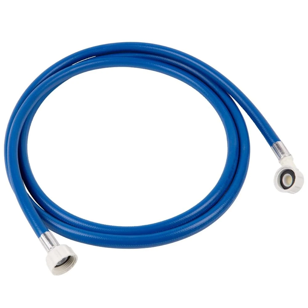 JD Brands Universal Washing Machine and Dishwasher Cold Water Inlet Hose [1.5m / 2.5m / 3.5m] | Cold Fill Feed Pipe with 3/4 Inch BSP Fittings | Compatible with Most Main Brands (2.5m)