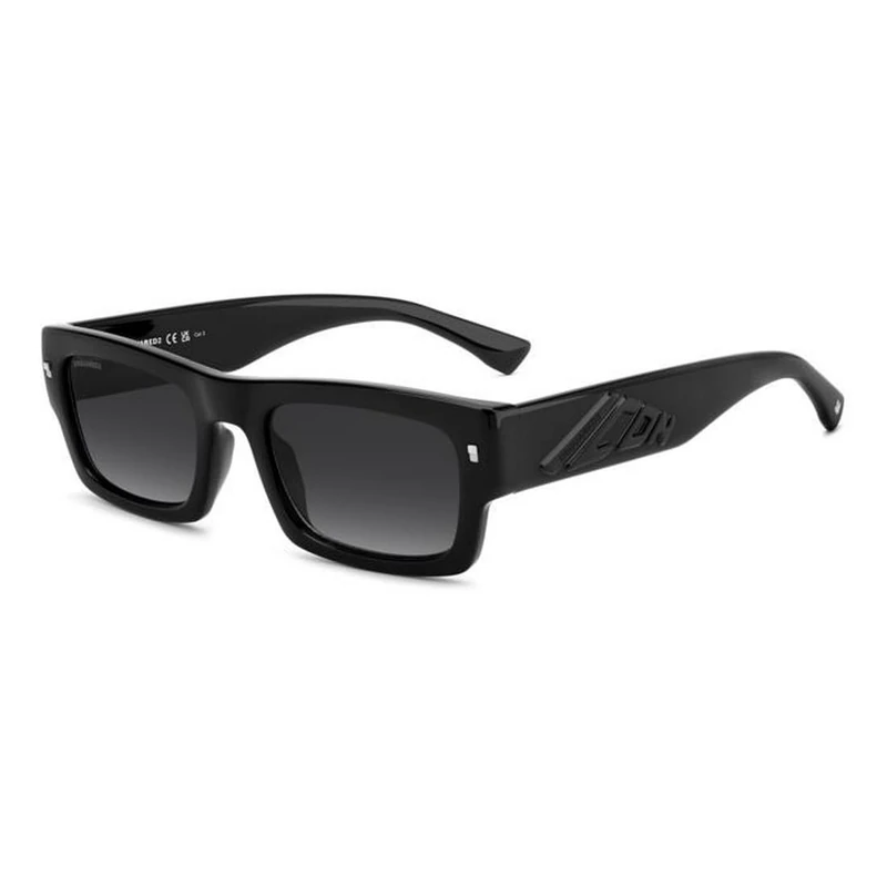 DSQUARED2 ICON Icon 0027/S Gafas, Black, Estandar Unisex Adult