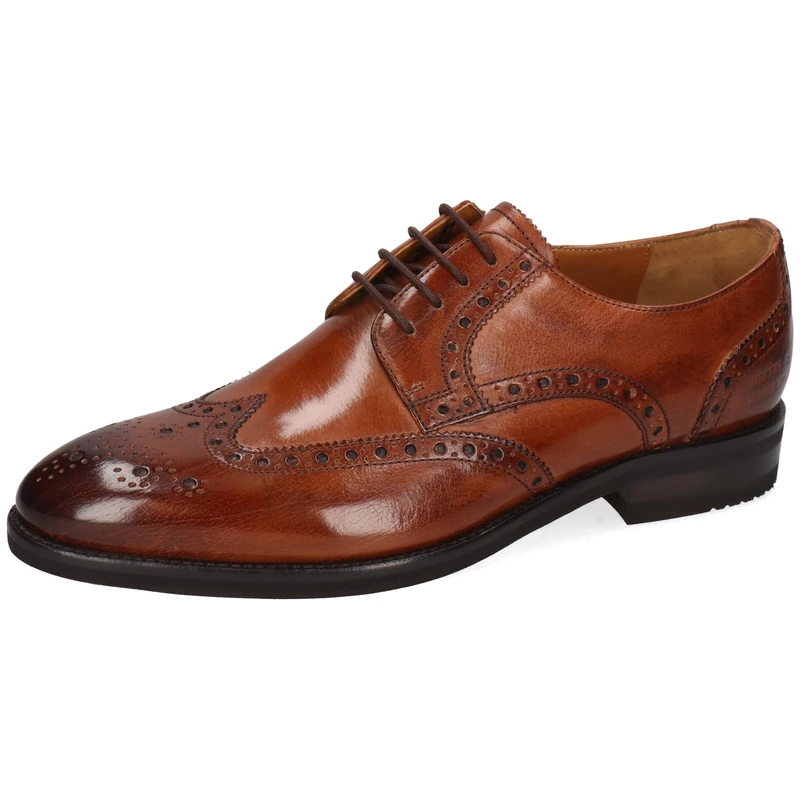 Melvin & Hamilton Derby Shoes Men's Bobby 5, Brown, 7 UK