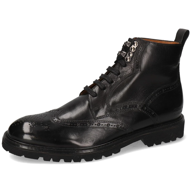 Melvin & Hamilton Men's Trevor 34 Ankle Boot, Black, 9.5 UK