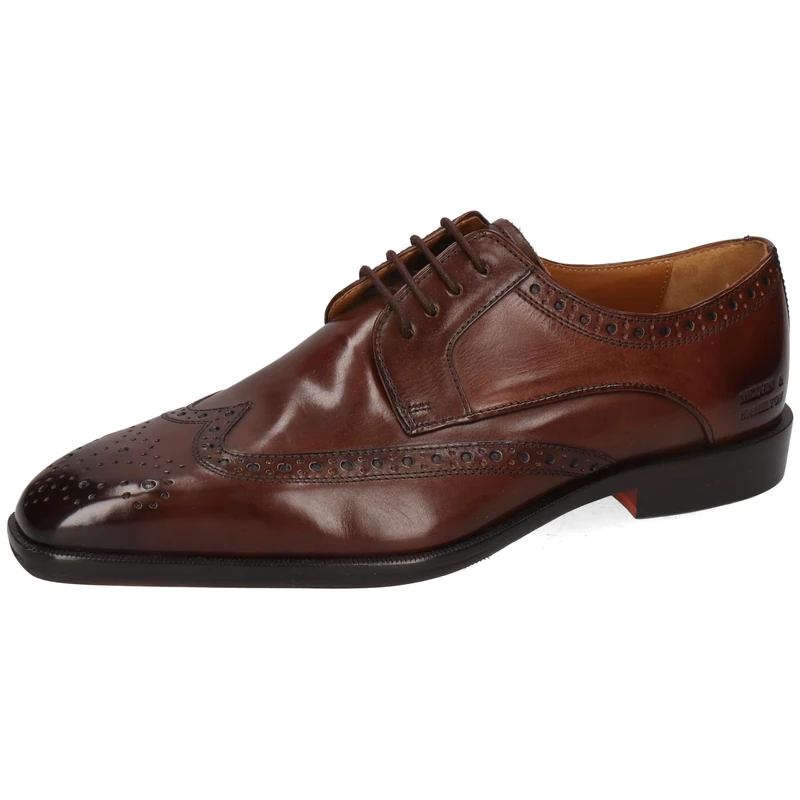 Melvin & Hamilton Stefano 4 Men's Derby Shoes, Brown, 8 UK