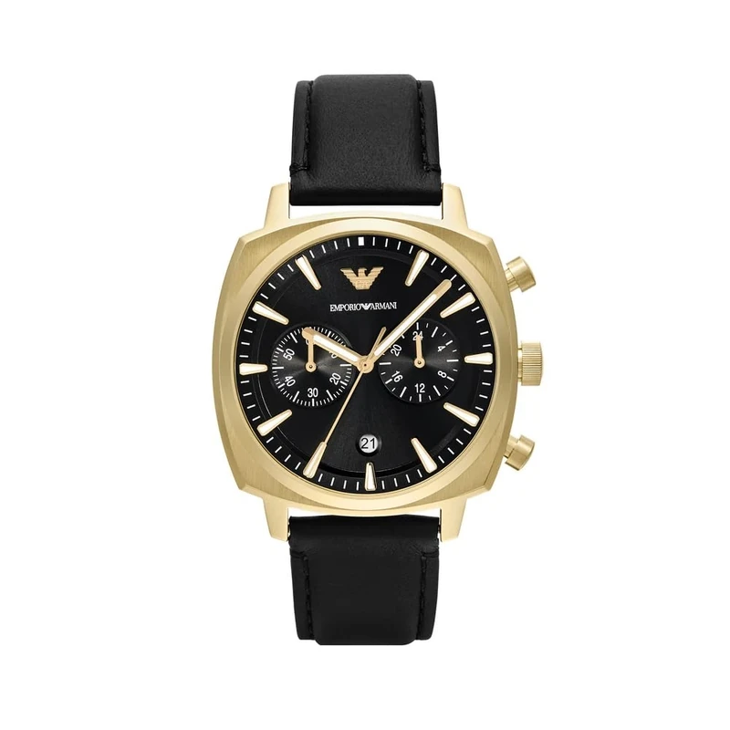 Emporio Armani Men's 40MM Gold-Tone Stainless Steel Watch, AR11690