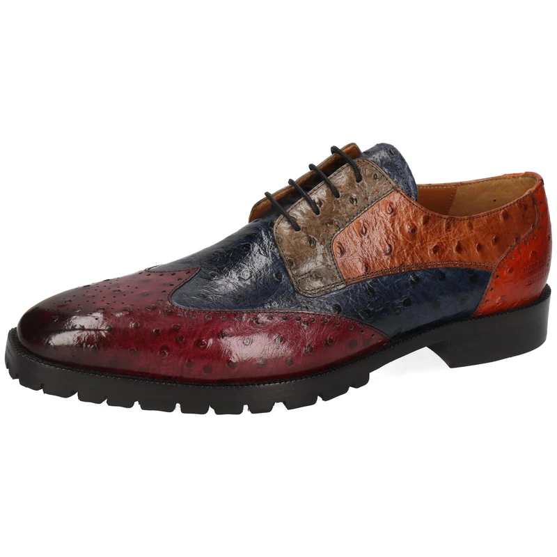 Melvin & Hamilton Men's Jeff 14 Oxford, Multicoloured, 7.5 UK