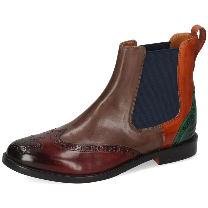 Melvin & Hamilton Women's Selina 29 Chelsea Boot, Multicoloured, 7 UK